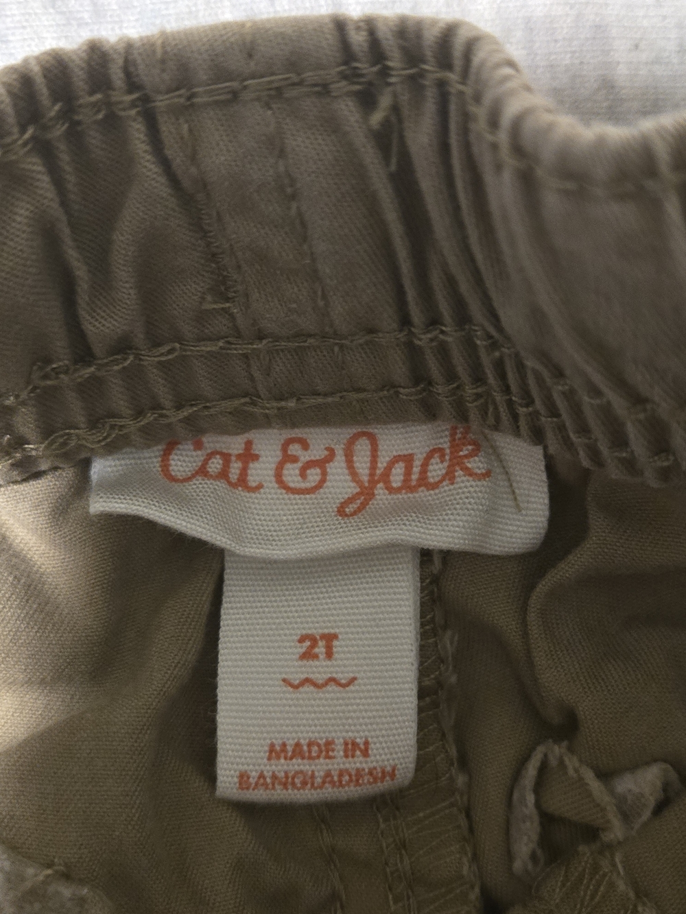 Cat & Jack Boys' Shorts Trio - Tan, Black, Olive - Picture 8 of 8